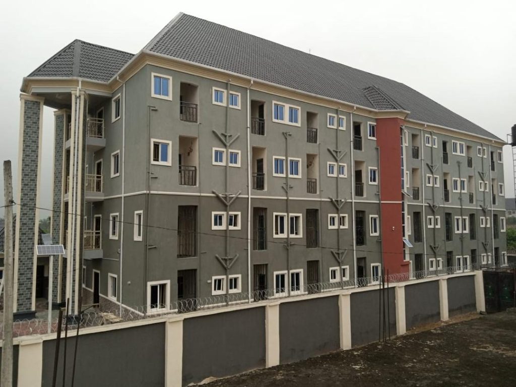 A Sharp 64 Rooms Self Con Apartment Units at Nekede